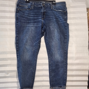 Universal Thread‎ Hi Rise Jegging Sz 18 Cuffed Ankle